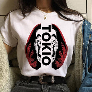 The House of Paper t shirt Money Heist women La Casa De Papel tshirt funny top tee fashion new clothes t-shirt female summer