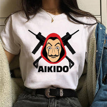 Load image into Gallery viewer, The House of Paper t shirt Money Heist women La Casa De Papel tshirt funny top tee fashion new clothes t-shirt female summer