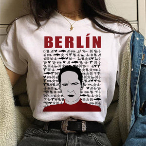 The House of Paper t shirt Money Heist women La Casa De Papel tshirt funny top tee fashion new clothes t-shirt female summer