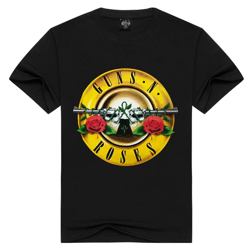 Men/Women Guns N' Roses t shirt Fashion guns n roses Tshirts Summer Tops Tees T-shirt Men loose t-shirts Plus Size