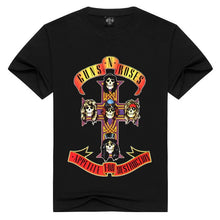 Load image into Gallery viewer, Men/Women Guns N&#39; Roses t shirt Fashion guns n roses Tshirts Summer Tops Tees T-shirt Men loose t-shirts Plus Size