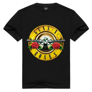 Men/Women Guns N' Roses t shirt Fashion guns n roses Tshirts Summer Tops Tees T-shirt Men loose t-shirts Plus Size